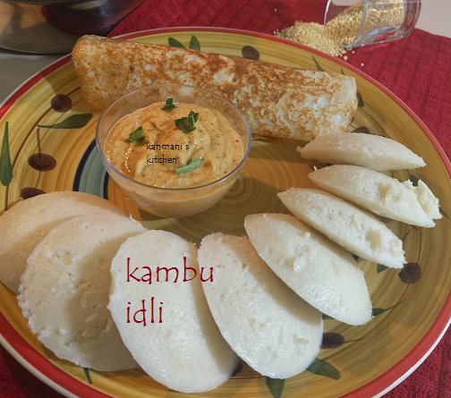 kambu idli