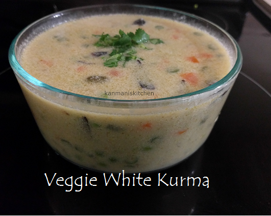 White Veggie Kurma