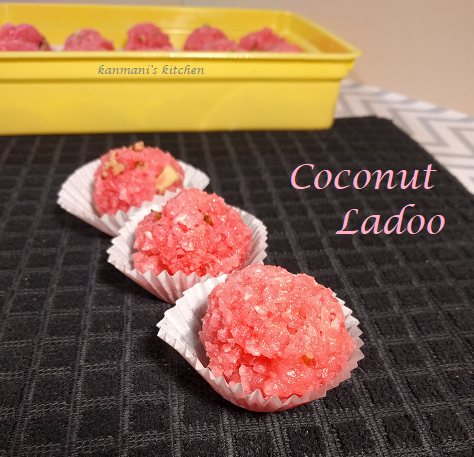 Coconut Ladoo