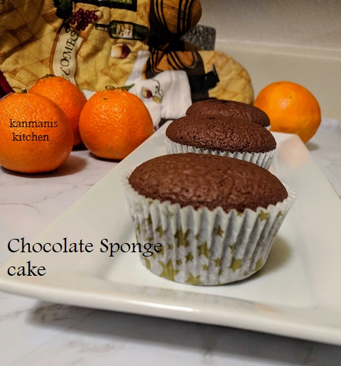 Chocolate Sponge Cupcake